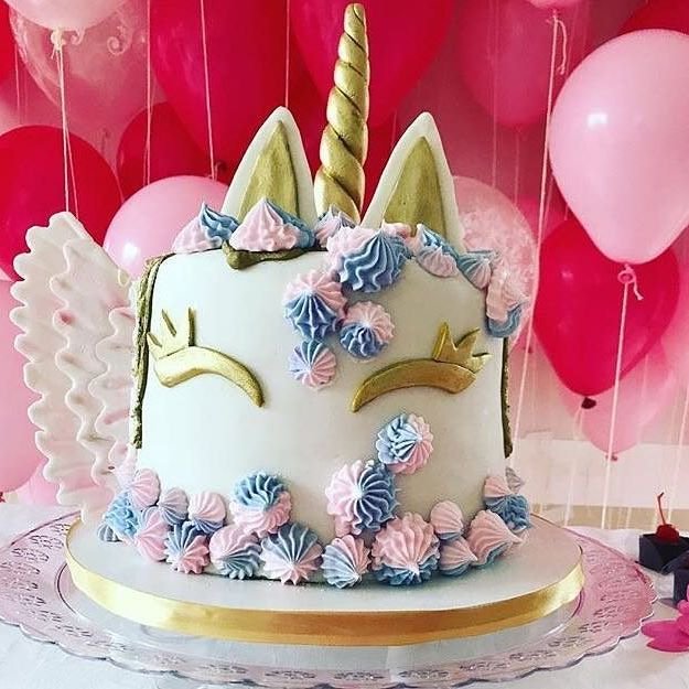 bolo de unicornio para festa