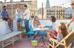 buffet em domicilio na varanda