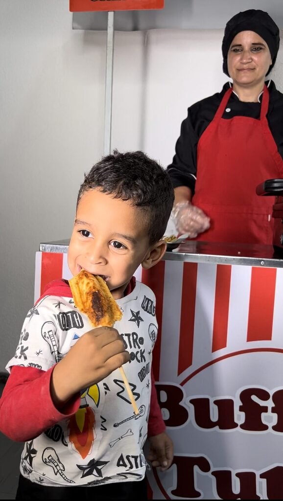 Crepe suíço para buffet em domicílio 