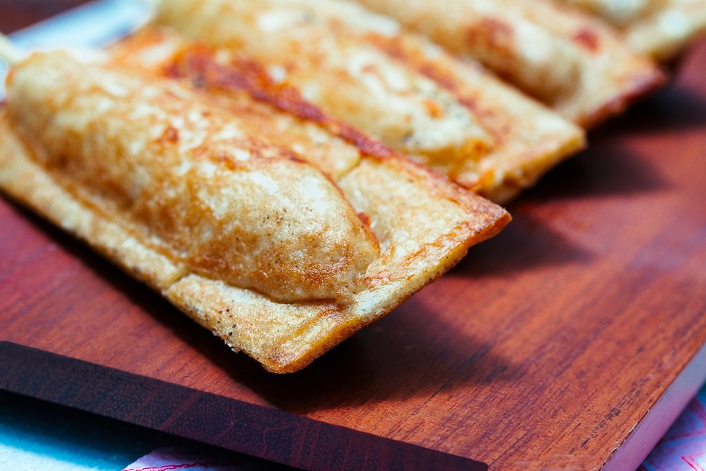 crepe suíço no palitinho 