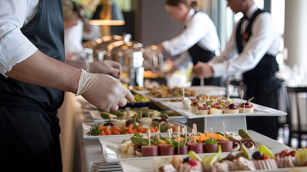 Buffet em Domicílio Dá Problema? O Que Ninguém Te Conta Antes de Contratar 1 Buffet em domicílio com canapés