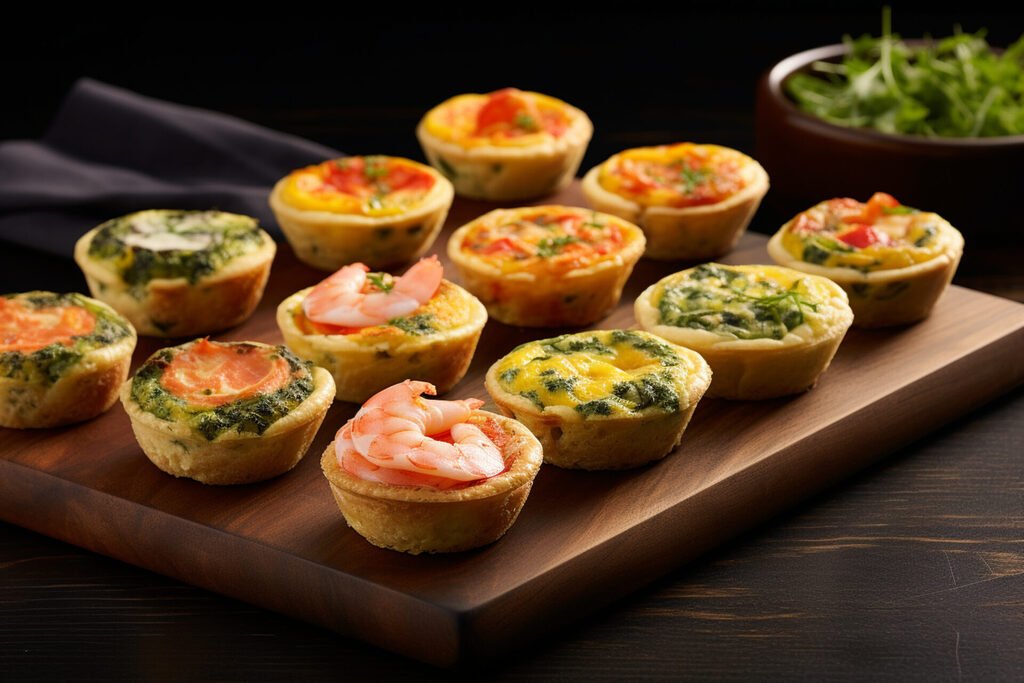 canapés para buffet em domicílio 